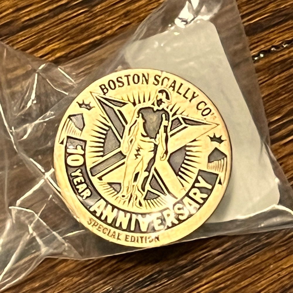 Boston Scally - THE 10-YEAR ANNIVERSARY CAP PIN